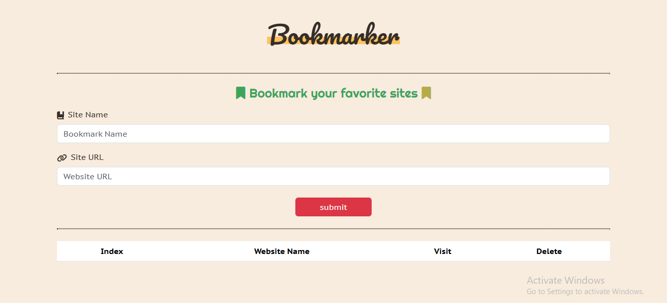 Bookmarker